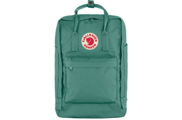 Image of Fjallraven Kanken Laptop 17in Pack, Frost Green, One Size, F23525-664-One Size