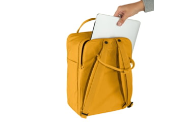 Image of Fjallraven Kanken Laptop 17in Pack, Ochre, One Size, F23525-160-One Size