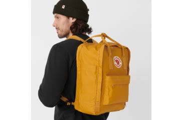 Image of Fjallraven Kanken Laptop 17in Pack, Ochre, One Size, F23525-160-One Size