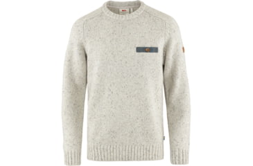 Image of Fjallraven Lada Round-neck Sweater - Mens, Chalk White, Small, F84139-113-S