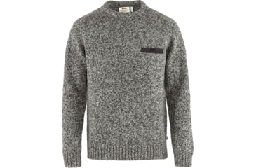 Image of Fjallraven Lada Round-neck Sweater - Mens, Grey, Extra Small, F84139-020-XS