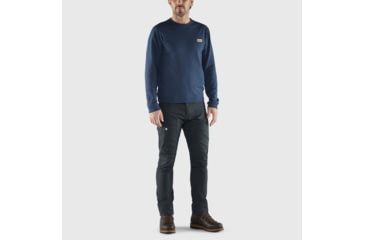 Image of Fjallraven Vardag Lite Trousers - Mens, Dark Navy, 48, F87010-555-48