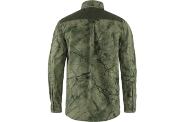 Image of Fjallraven Varmland G-1000 Shirt - Mens, Green Camo/Deep Forest, Extra Large, F87326-626-662-XL