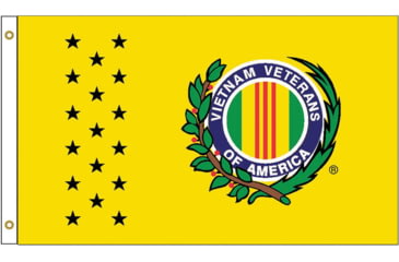 Image of Flags Vietnam Veteran Flag Yellow