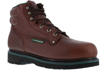 Image of Florsheim Utility Plain Toe 6in. Boot, Brown, 10 FE665-BRN-10-MEN-E