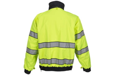 Image of Flying Cross Layertech Hi-vis Reversible Jacket, Black - 73160A10XLARGELONG