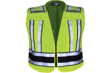 Image of Flying Cross Pro Series 3M Scotchlite Hi-Vis Safety Vest, Hi-Vis Yellow, 2XL, 71500992XLNA