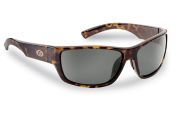 Image of Flying Fisherman 7701TS Matecumbe Polarized Sunglasses, Tortoise Frame, Smoke Lens, 7701TS