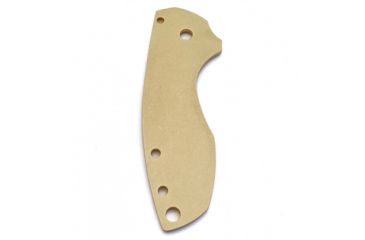Image of Flytanium Brass Scale for CRKT Pilar, Antique Stonewash, FLY-0291