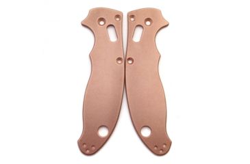 Image of Flytanium Copper Scales for Spyderco Manix 2, Antique Stonewash, FLY-0354
