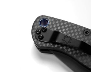 Image of Flytanium Titanium Lanyard Tube for Spyderco Paramilitary 2 &amp; Para3, Blue, FLY-71B