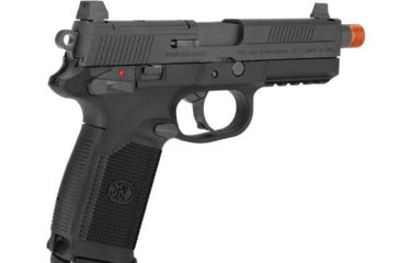 Image of FN Herstal Licensed FNX-45 Tactical Airsoft Gas Blowback Pistol by VFC, Black, Small, 200508 - CB3A-FNS-BK01