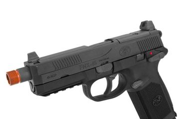 Image of FN Herstal Licensed FNX-45 Tactical Airsoft Gas Blowback Pistol by VFC, Black, Small, 200508 - CB3A-FNS-BK01