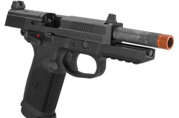 Image of FN Herstal Licensed FNX-45 Tactical Airsoft Gas Blowback Pistol by VFC, Black, Small, 200508 - CB3A-FNS-BK01