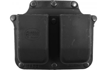 Image of Fobus Double Mag Ammo Pouch - Black, Fits Glock 36 6936BH 