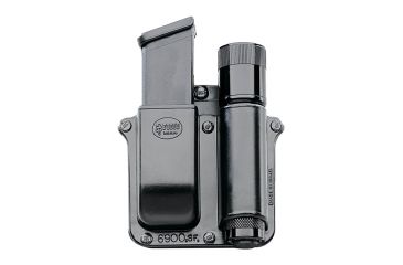 Image of Fobus Flashlight and Magazine Combo Pouch, Black, one-size SF6900BHMP