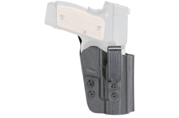 Image of Fobus KP15 Boltaron OWB/IWB Paddle Holster, Kel-Tec P15, Right Hand, Black, KP15