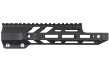 Image of Fortis Manufacturing Camber AR15 M-Lock Rail System, 9.6in, Carbine FSB Cutout, Black, 096-ML-FSB