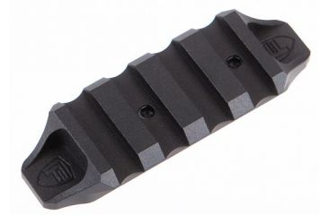 Image of Fortis Manufacturing Keymod Accessory Rail - 4 in Slot, Black KM-PIC1913-4 SLOT