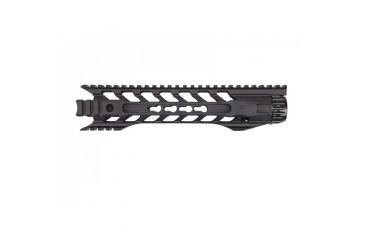 Image of Fortis Manufacturing Night Rail Free Float Rail System, 10 in -Keymod, Black, Medium NTR-10-KM
