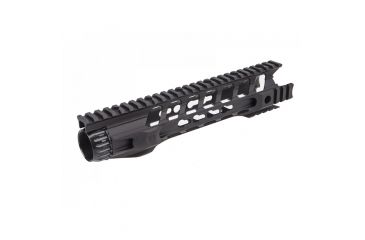 Image of Fortis Manufacturing Night Rail Free Float Rail System, 10 in -Keymod, Black, Medium NTR-10-KM
