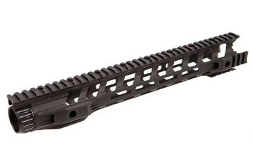 Image of Fortis Manufacturing Night Rail Free Float Rail System, 14 in -MLOK, Black NTR-14-MLOK