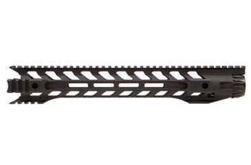 Image of Fortis Manufacturing Night Rail Free Float Rail System, 14 in -MLOK, Black NTR-14-MLOK