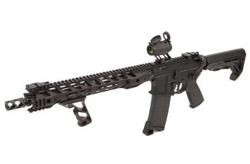 Image of Fortis Manufacturing Night Rail Free Float Rail System, 14 in -MLOK, Black NTR-14-MLOK