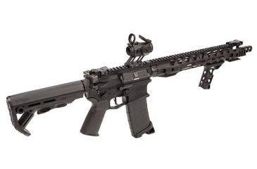 Image of Fortis Manufacturing Night Rail Free Float Rail System, 14 in -MLOK, Black NTR-14-MLOK