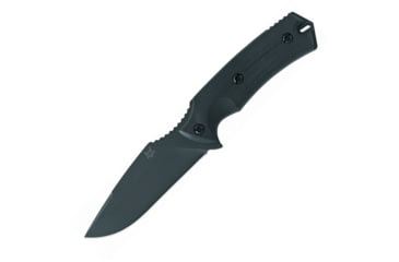 Image of Fox Felin Fixed Blade Knife, 9in Overall, 4in Bohler N690 SS Blade, Black G10 Handle, Black Kydex Molle Compatible Belt Sheath, Black, 02FX696