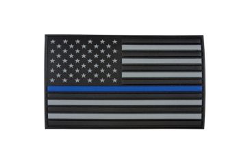 Image of Fox Outdoor Police Memorial Flag Pvc Patch 84P-4822
