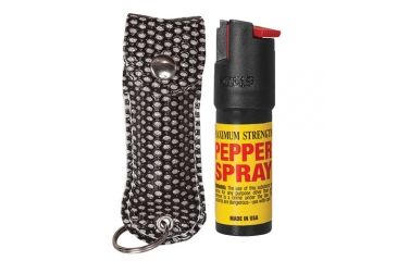Image of Sabre Self-Defense Pepper Spray, Black Bling, 12-276