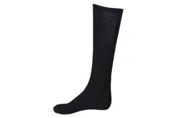 Image of Fox Outdoor Silver Enhanced Sock, Black, Medium, TS-31 M