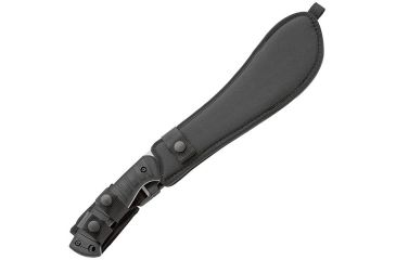 Image of Fox Parang XL Machete, Black Handle, Plain w/Nylon Sheath FX-687