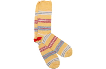 Image of Fox River Crafting Stripe Lightweight Crew Crafting Sock - Mens, Yellow, Large, 199541