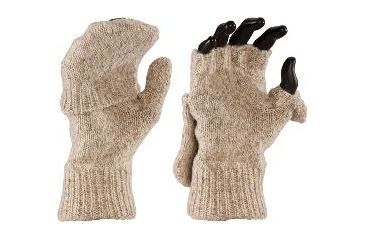 Image of Fox River Wool Glomitten, Brown Tweed, Medium 527853