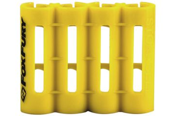Image of FoxFury PowerPax 4AA Battery Holder, Yellow, One Size, 60-299