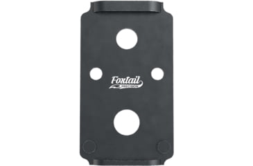 Image of Foxtail Precision Red Dot Adapter Plate, M&amp;P 2.0 / CORE, RMR and Holosun 407c/507c/508t, Black, 100-007