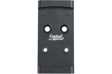Image of Foxtail Precision Red Dot Adapter Plate, Glock MOS, Holosun 407k, 507k, EPS Carry, Black, 100-010