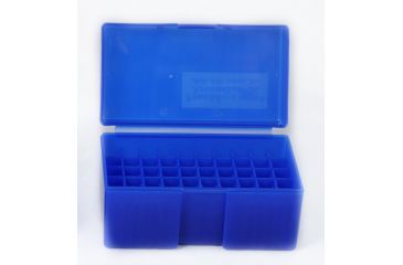Image of Frankford Arsenal .243-.308 Caliber Ammo Box, #509 - 50 Count, Blue, 160880