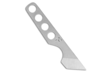 Image of Fred Perrin Fred Perrin Le Kiridashi Neck Knife Fixed Blade 1&quot; Satin Plain, Gray, Sandvik 12C27, adult, BHQ-17263