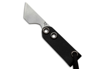 Image of Fred Perrin Fred Perrin Le Kiridashi Pliant Friction Folding Knife Black 1&quot; Stonewash, Black, 440, adult, BHQ-23979