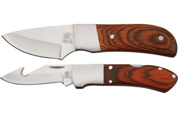 Image of Frost Field Pro Elite Field C Fixed Blade Knife,Stainless Blade, Red Pakkawood Handle F16482PW