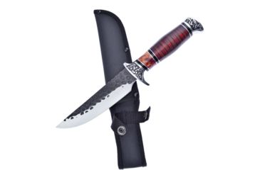 Image of Frost Fixed Blade Knife, 6.5in, 3Cr13 Stainless Steel, Standard Edge, Black and Satin FSHP2000