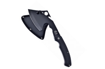 Image of Frost Hatchet, 3.5 black finish stainless axe head with 4.5 cut, Black sculpted ABS handle, OC-37B