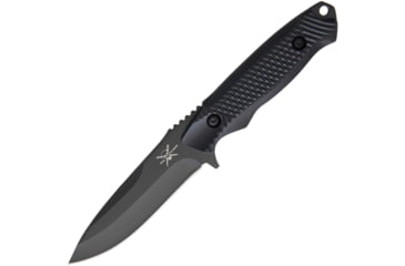 Image of Frost Knife, Tac Xtreme, 8in Overall, 3.75in Black 3Cr13 SS Drop Point, Black Textured ABS Handle, Black Nylon Sheath, TX-045