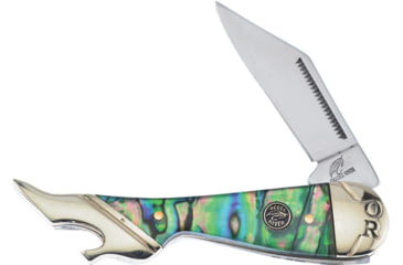 Image of Frost Leg Ocoee River Folding Knife, Abalone handle, OC-183AB