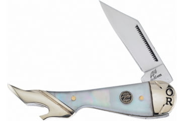 Image of Frost Leg Ocoee River Folding Knife, Salt Water Mother of Pearl handle, OC-183SMOP