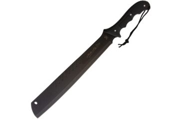 Image of Frost Tac Xtreme Fixed Blade Knife, 18in, Stainless Steel, Standard Edge, Black Handle FTX111