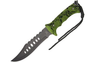 Image of Frost Tac Xtreme Fixed Blade Knife, 6.875in, Clip Point, Handle FTX016GSC
